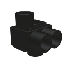 Burndy UV Rated Multi-tap Connectors Offset Entry 14 - 2/0 AWG 2 Port