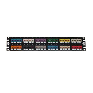 Panduit CPPL Mini-Com® Series Faceplate Patch Panels 48 Port 2 Rack Unit