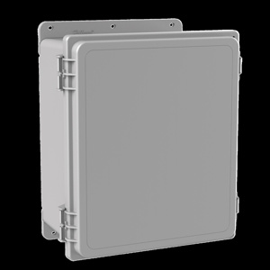 nVent HOFFMAN Wall Mount Removable Hinge Cover Weatherproof Enclosures Polyester 12 x 10 x 7 in NEMA 4X