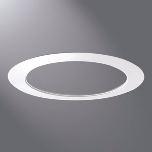 Cooper Lighting Solutions OT500 Series 5 in Downlight Oversize Trim Rings Incandescent 5 in White