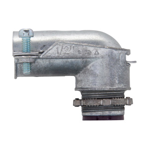 Eaton Crouse-Hinds 90 Degree Squeeze Flex Connectors 3/4 in