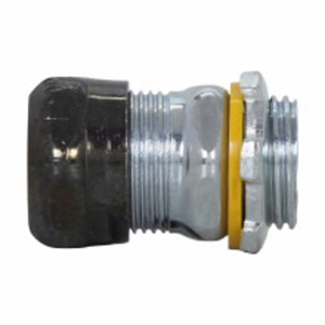 Eaton Crouse-Hinds EMT Compression Connectors 4 in Steel Concrete-tight, Raintight