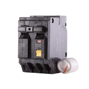 ABB Industrial Solutions Q-Line THQL Series GFEP Molded Case Plug-in Circuit Breakers 30 A 120 VAC 10 kAIC 2 Pole 1 Phase