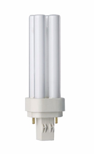 Signify Lighting Alto® Series Compact Fluorescent Lamps Double Twin Tube (DTT) CFL 2-pin Bi-pin (GX23-2) 4100 K 13 W