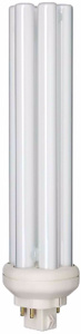 Philips Triple Twin Tube (TTT) Compact Fluorescent Lamps 57 W 4-pin (GX24q-5) 4100 K Dimmable 82 CRI 4300 lm