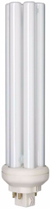 Signify Lighting Alto® Series Compact Fluorescent Lamps Triple Twin Tube (TTT) CFL 4-pin 4-pin (GX24q-5) 3500 K 57 W