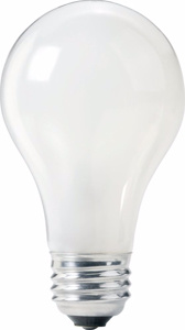 Signify Lighting A19 Series Incandescent A-line Lamps A19 50 W Medium (E26)