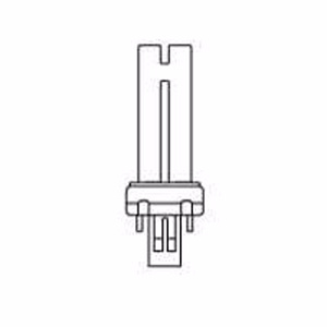 Philips Twin Tube (TT) Compact Fluorescent Lamps 13 W Bi-pin (GX23) 3000 K Non-dimmable 82 CRI 825 lm