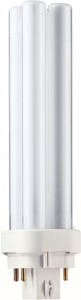 Signify Lighting Alto® Series Compact Fluorescent Lamps Double Twin Tube (DTT) CFL 4-pin 4-pin (G24q-2) 3000 K 18 W