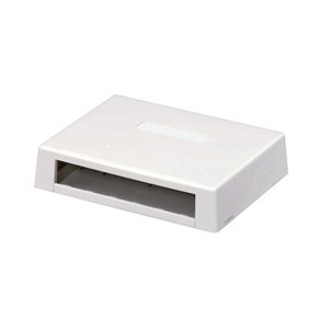 Panduit CBXD6-AY Mini-Com® Pan-Net® Series Low Profile Surface Mount Boxes