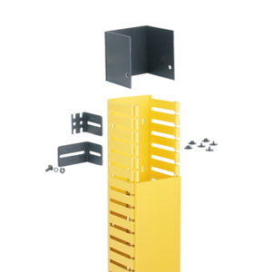 Panduit FiberRunner® Series Duct Cable Manager Kits 72 in Yellow 5.05 in
