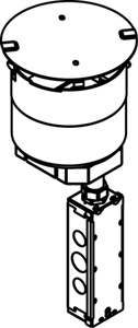 Wiremold Evolution 6ST Series Poke-thru Devices