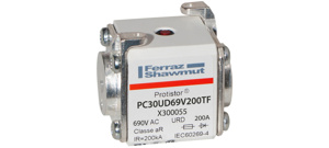 Mersen Protistor® Size <em class="search-results-highlight">30</em> aR Fuse Links 200 <em class="search-results-highlight">A</em> 700 VAC 200 kA