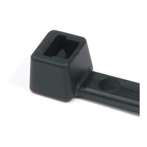 Hellermann-Tyton T Series Weather-resistant Locking Cable Ties 8 in 18 lbf Polyamide 6.6 Black