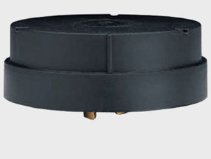 D.T.L. CAP Series Photocontrol Accessory - Turn-lock Shorting Cap Black 105 - 480 V