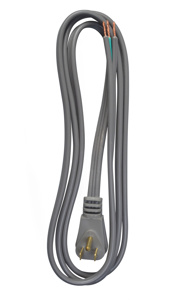 Southwire SPT-3 Power Supply Cords 13 A 125 V 16/3 6 ft Gray Right Angle 5-15P