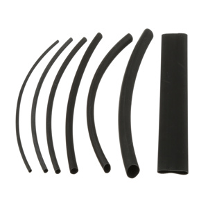 Panduit HSTT4A Series Thin-wall Heat Shrink Tubes 5/8 in 4 ft Black