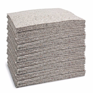 Brady Re-Form™ Eco-friendly Absorbent Pads Cellulose, Nylon Universal Absorbency