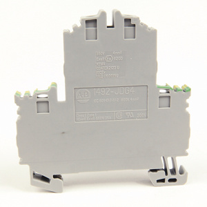 Rockwell Automation 1492-JDG4 J Series IEC Style Multi-conductor Feed-thru Ground Blocks Screw Terminal 26 - 10 AWG