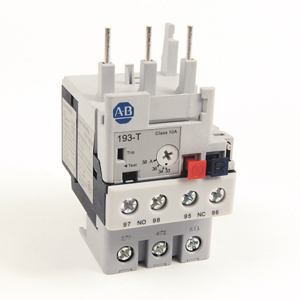 Rockwell Automation 193-T1 Bimetallic Overload Relays 33 - 38 A 1 NO 1 NC Class 10