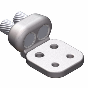 AFL WP Welded Cable Terminals 6.5 in