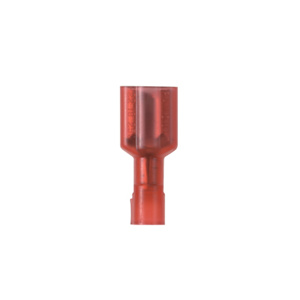 Panduit Female Insulated Loose Piece Disconnects 22 - 18 AWG Funnel Barrel 0.250 in Red