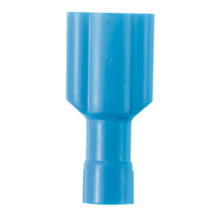 Panduit Male Insulated Disconnects 16 - 14 AWG 0.250 in Blue