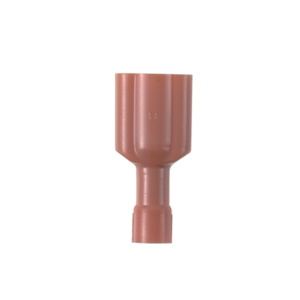 Panduit Male Insulated Disconnects 22 - 18 AWG Funnel Barrel 0.250 in Red
