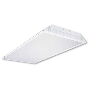 Lithonia GT Series T8 Troffers 120 - 277 V 32 W 2 x 4 ft T8 Fluorescent 3 Lamp Electronic T8 Instant Start