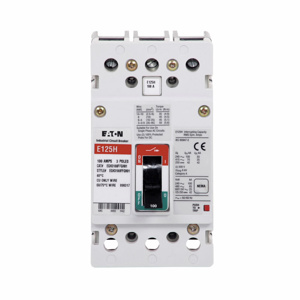 Eaton EG Series G Molded Case Circuit Breakers 100 A 347/600Y VAC 3 Pole 3 Phase