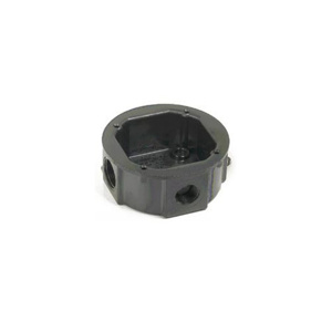 Engineered Products Weatherproof Round Outlet Boxes 2 in Nonmetallic 1/2 in
