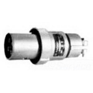 Appleton Emerson Powertite® ACP Series Pin and Sleeve Clamping Ring Plugs 4P3W 150 A 600 VAC/250 VDC 3 Phase Style 2