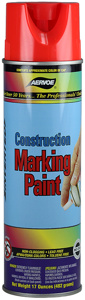 Dottie Construction Marking Paints Fluorescent Red 20 oz Aerosol
