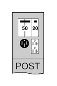 ABB Midwest Electric Unmetered RV Earth Burial Pedestals