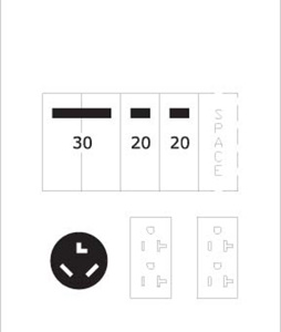 ABB Midwest Electric Unmetered Surface Temporary Power Outlets