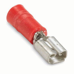 ABB Thomas & Betts Female Insulated Disconnects 22 - 16 AWG Red