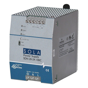 Sola/Hevi-Duty SDN Series Compact DIN Rail Power Supplies