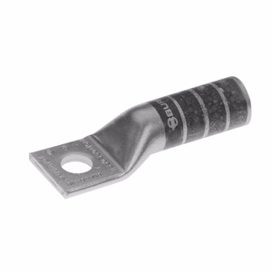 Burndy YA Series Long Barrel Compression Lugs 5/8 in 1 Hole White 1000 Cu