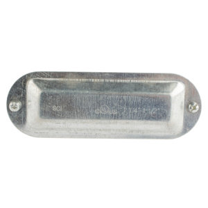 ABB Thomas & Betts Series 35 Series Conduit Body Covers 1-1/4 & 1-1/2 in Stamped Steel Zinc-plated
