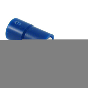 ABB Thomas & Betts Insulated Fork Terminals 16 - 14 AWG Brazed Seam Serrated Barrel Vinyl Blue
