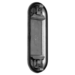 Appleton Emerson Form 7 Clip-on Steel Form-in-Place Covers 2 in Stamped Steel Zinc-plated