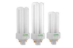 Sylvania Dulux® T/E Ecologic Series Compact Fluorescent Lamps Triple Twin Tube (TTT) CFL 4-pin 4-pin (GX24q-3) 2700 K 26 W