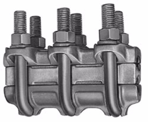 Hubbell Power LCU10 Series Parallel Groove Aluminum Two U-bolts