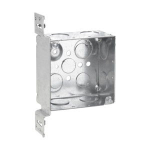 Eaton Crouse-Hinds TP420 Series VPM Bracket Square 1900 Boxes 4 Square Box Bracket - VMS 2-1/8 in Metallic