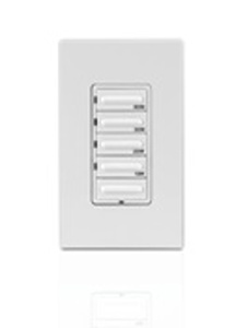 Leviton Decora® LTB Series Timer Switch Presets 4-Button Preset with Hold 20 A (5 A LED) Ivory/Light Almond/White Color Kit