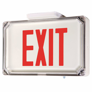 Dual-Lite Illuminated Emergency Exit Signs