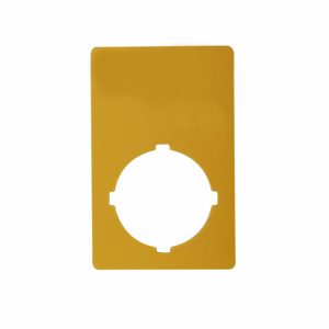 Eaton Cutler-Hammer M22-X Series Legend Plates 22.5 mm Blank Yellow