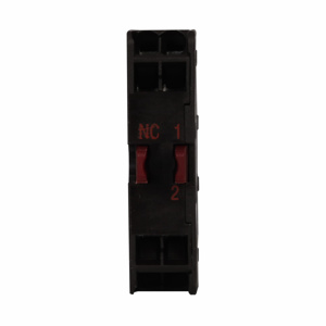 Eaton Cutler-Hammer M22 Series Contact Blocks Black 1 NO 22 mm Spring Clamp Front Mount