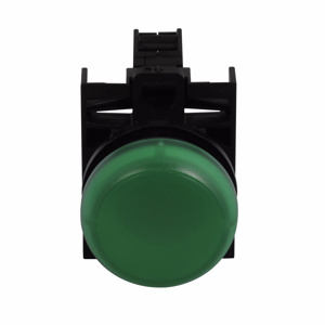 Eaton M22 Series Flush Indicating Light Devices Green LED 22 mm Illuminated
