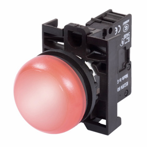 Eaton M22 Series Flush Indicating Light Devices Red LED 22 mm Illuminated